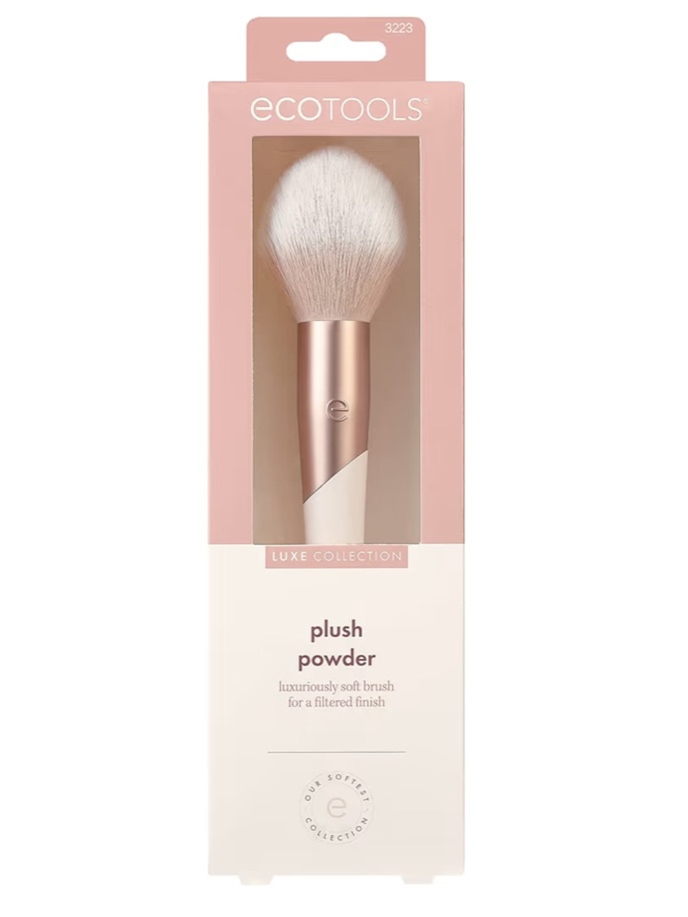 💖✨ EcoTools Luxe Collection Plush Powder Brush #3223 New In Box 💖✨